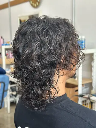 パーマ メンズ Snalyメンズ特化 スエハラのヘアスタイル