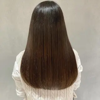 ロング カラー ボブ/透明感カラー /坂口恵梨子のヘアスタイル