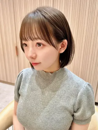 ショート レイヤー❣️縮毛矯正 川村利幸のヘアスタイル