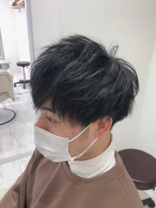 ショート メンズ 似合わせかわいい カット【店長】珱翔のヘアスタイル