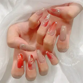 ネイル MoON...❤︎ MeGuのネイルデザイン