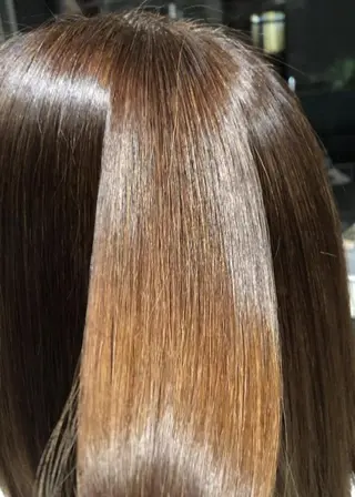 パーマ ミディアム 美髪矯正🍀 似合わせカット渡邊のヘアスタイル