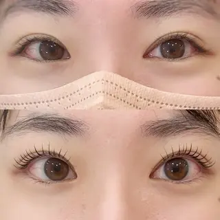 マツエク・マツパ 横尾 朱理のマツエク・マツパデザイン