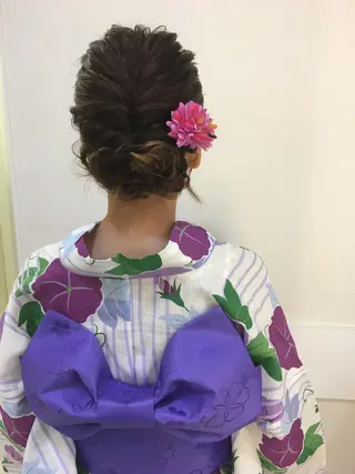 ヘアアレンジ 髪質改善 頭身浴/ 中田のヘアスタイル