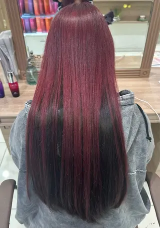 ロング カラー 縮毛募集中🔥 小平悠人のヘアスタイル