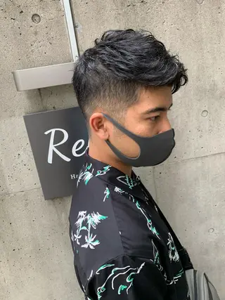 ショート メンズ 西村あきや トレンド韓国ヘアのヘアスタイル