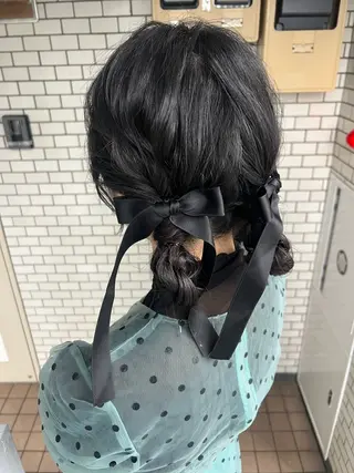 ヘアアレンジ 大人可愛いヘアメイク 💋🧚‍♀️しずかのヘアスタイル