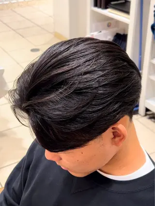 ショート パーマ メンズ メンズ特化/勝田駅/ 佐和駅/鈴木輝瑠/のヘアスタイル