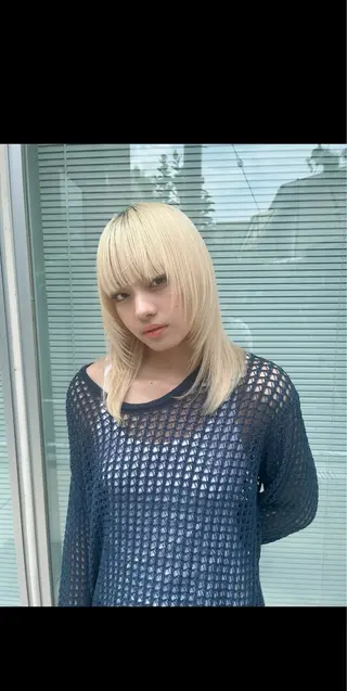 セミロング TAYA　丸の内店所属・末武 佑太のヘアスタイル