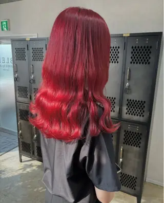 ロング カラー ブレンバイドット所属・ニュアンスカラー/ 🫧レミ(坊主)のヘアスタイル