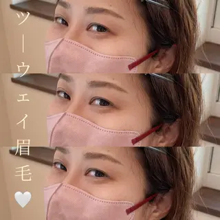 アイブロウ URARA 【lazo】のマツエク・マツパデザイン