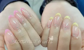 ネイル 神田 ココナッツのネイルデザイン