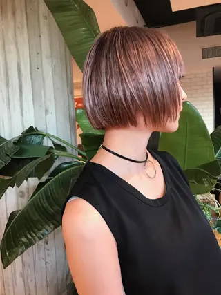 ショート カラー 🎨ショートの神様 /神評価🎨原田公祐のヘアスタイル