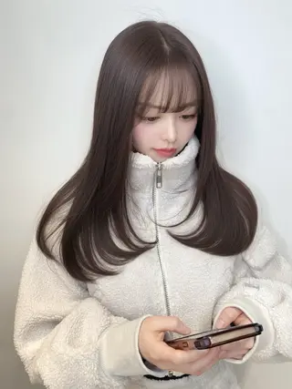 セミロング ♡大人カワイイ hair♡徳井はやとのヘアスタイル