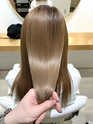 ロング LAGRECE大阪梅田店所属・美髪矯正・髪質改善 【中村吉孝】のヘアスタイル