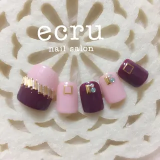 ネイル ecru nail salon所属・ecru nail 長谷川まきのネイルデザイン