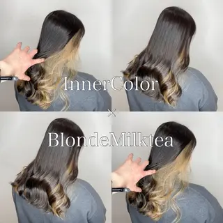 カラー 水戸/ブリーチカラー ♠️♠️會澤遼真のヘアスタイル