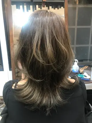 ミディアム カラー Hair Salon g-room所属・大山 雅矢のヘアスタイル