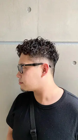 ショート パーマ メンズ Graph. （グラフ）立川🪽✨のヘアスタイル