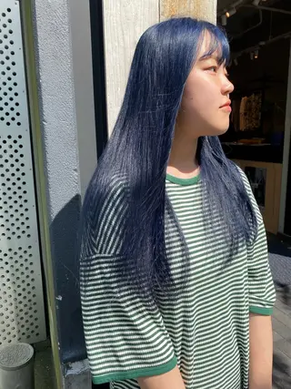 ロング sea's所属・ヒラカホ/矢場町/ ブリーチ/似合わせのヘアスタイル