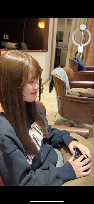 ロング hair&healing On所属・高木 みよのヘアスタイル