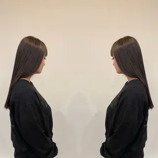 ロング カラー Hair make VERDA所属・富永 憲一郎のヘアスタイル