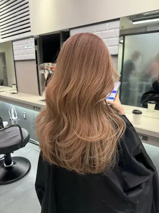 ロング 前原 星音のヘアスタイル