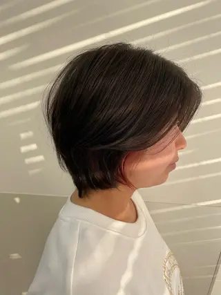 ショート 鎌倉/アレンジ/暗髪 /髪質改善/ ユキミのヘアスタイル