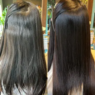 ロング 谷 未来美のヘアスタイル