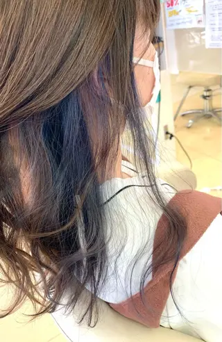 セミロング 田中 美有のヘアスタイル