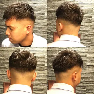 ショート ヘアアレンジ メンズ 萩原 勇樹のヘアスタイル