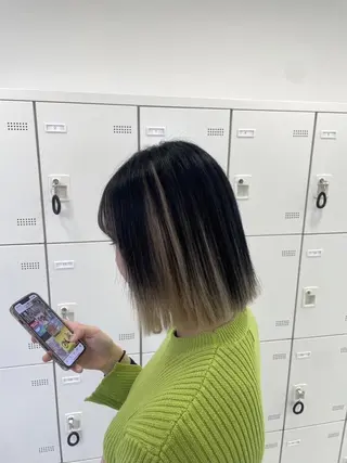 カラー 大人っぽ韓国ヘア🤍 yuma🐈‍⬛のヘアスタイル