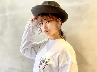 セミロング カラー パーマ ヘアアレンジ olga所属・松尾謙佑【ハイライト LEDエクステ】のヘアスタイル