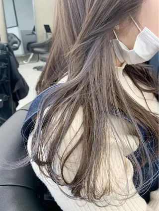 ロング カラー kimika🥑 メンズ/髪質改善のヘアスタイル