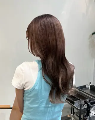 カラー 梅田/透明感カラー/ ストレート/mariのヘアスタイル