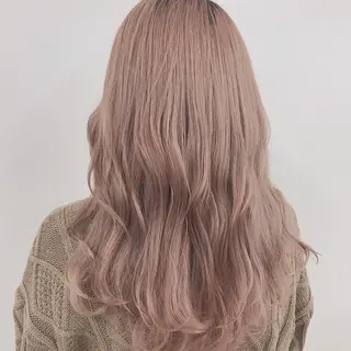 カラー ダブルカラー 韓国ヘアKYONのヘアスタイル