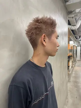 カラー メンズ メンズカット パーマ[佐橋]のヘアスタイル