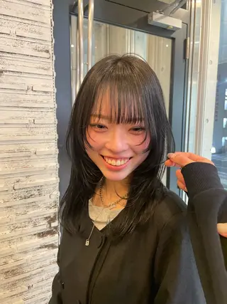 カラー アイブロウリフト パーマモデル/はなのヘアスタイル