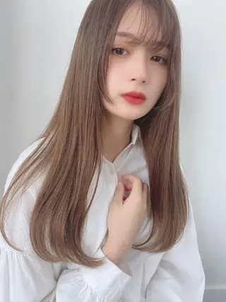 ロング カラー 梅田茶屋町 Yutaのヘアスタイル