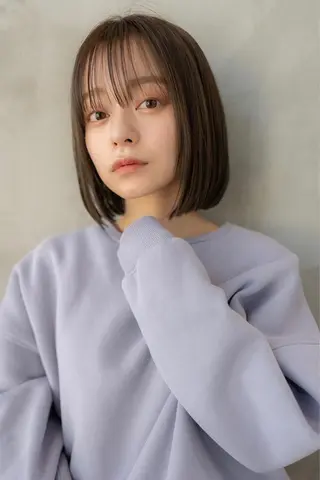 ショート カラー RAF TOKYO所属・10月限定モニター 髪質改善美髪矯正のヘアスタイル