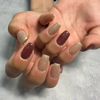 ネイル 🩷🩵mm.大宮 Riyo🧸🩵🩷のネイルデザイン