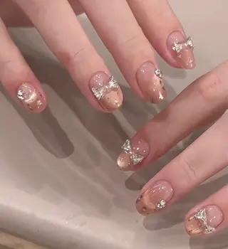 ネイル Venusパラジェル 長さだし専門店のネイルデザイン