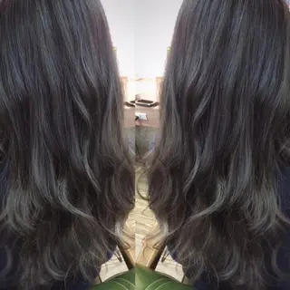 ミディアム セミロング カラー This所属・🟦髪質改善6年 💊YAMAMOTOのヘアスタイル