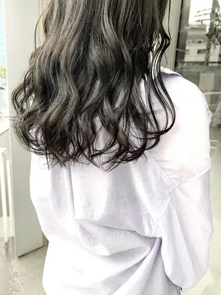 ロング カラー Leben所属・垢抜けヘア♡柔らかい カラー/mihoのヘアスタイル
