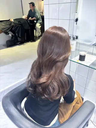 ロング カラー 髪質改善🩰透明感カ ラー🎀hinanoのヘアスタイル