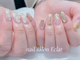 ネイル ネイルサロンエクラ 🫧Shizukaのネイルデザイン