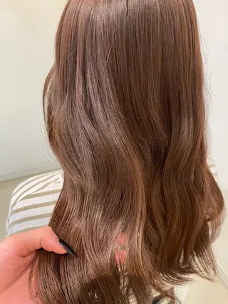 ロング カラー 髪質改善カラー🤍 エクステ✨君島由実子のヘアスタイル