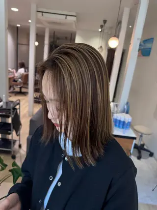 ロング REVE by figaro所属・福井 珠乃のヘアスタイル