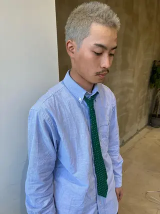 ショート カラー メンズ ill副店長 立和田純也のヘアスタイル