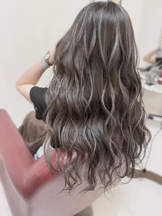 ロング カラー YURI ✨のヘアスタイル
